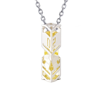 Officially Licensed Kagamine Rin/Len Mirror-Fission Pendant (3.7 x 0.9 cm / 1.5 x 0.4 in)
