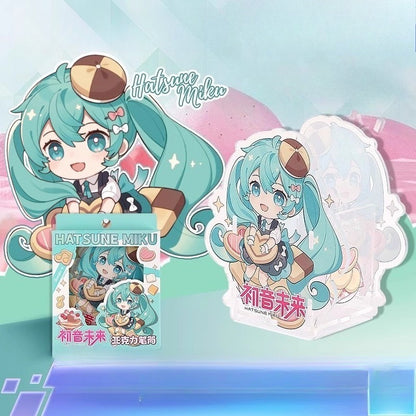 Official Licensed Hatsune Miku Acrylic Pen Holder – Desktop Organizer & Minimalist Decor