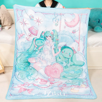 Hatsune Miku Dream Whispers of the Future Cooling Blanket