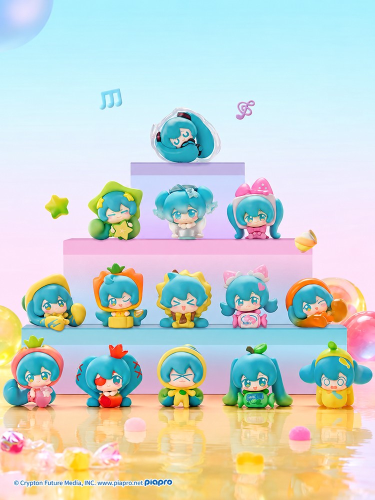 Officially Licensed Hatsune Miku Qface Fruit Candy Blind Box