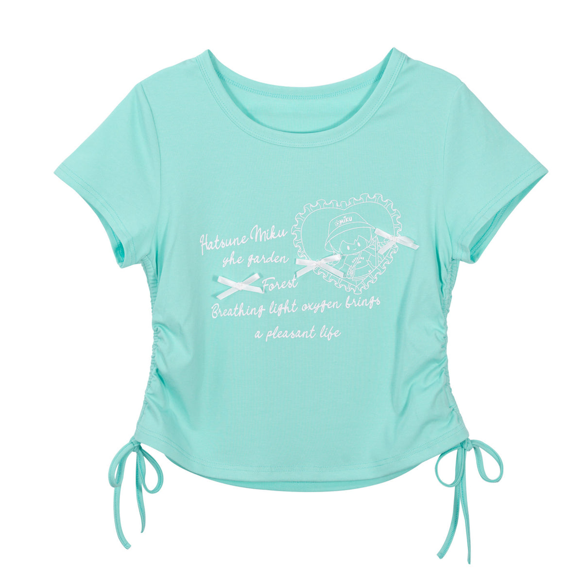 Hatsune Miku Forest Breath Cropped T-Shirt