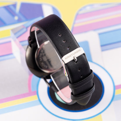 Montre Hatsune Miku Mirror Encounter &amp; Future à changement de couleur sensible à la lumière sous licence officielle