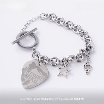 [Pre-Order, Ships Within 30 Days] Official Hatsune Miku Rock Future Vintage Metal Bracelet, Hip-Hop Inspired Wrist Accessory