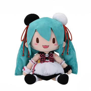 Official Hatsune Miku Red Bean Bun fuwa petit LL Plush Bilibili Exclusive
