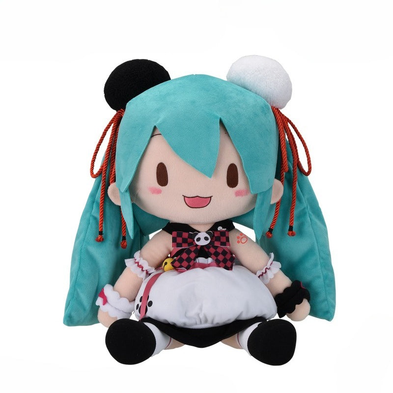 Official Hatsune Miku Red Bean Bun fuwa petit LL Plush Bilibili Exclusive
