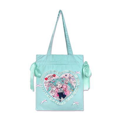 Sac à main Hatsune Miku Super Sugary Adhesive Girl sous licence officielle 