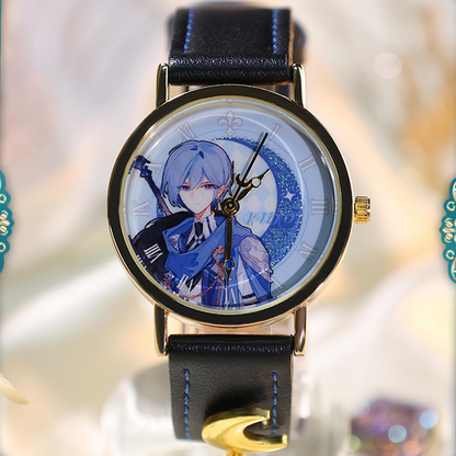 Officially Licensed Hatsune Miku Starry Moon Knight Series Watch Blind Box - Random Box or Opened & Confirmed Style