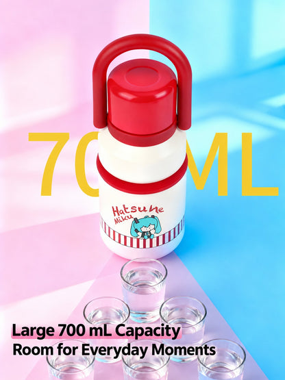 Officially Licensed Hatsune Miku 700 mL Insulated Handled Cup