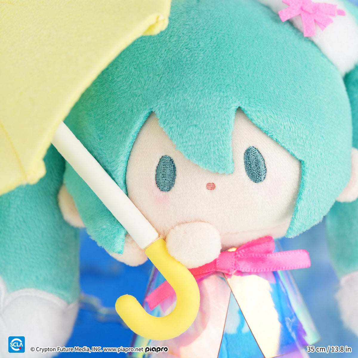 Officially Licensed Hatsune Miku Plush Keychain (15 cm / 5.9 in)