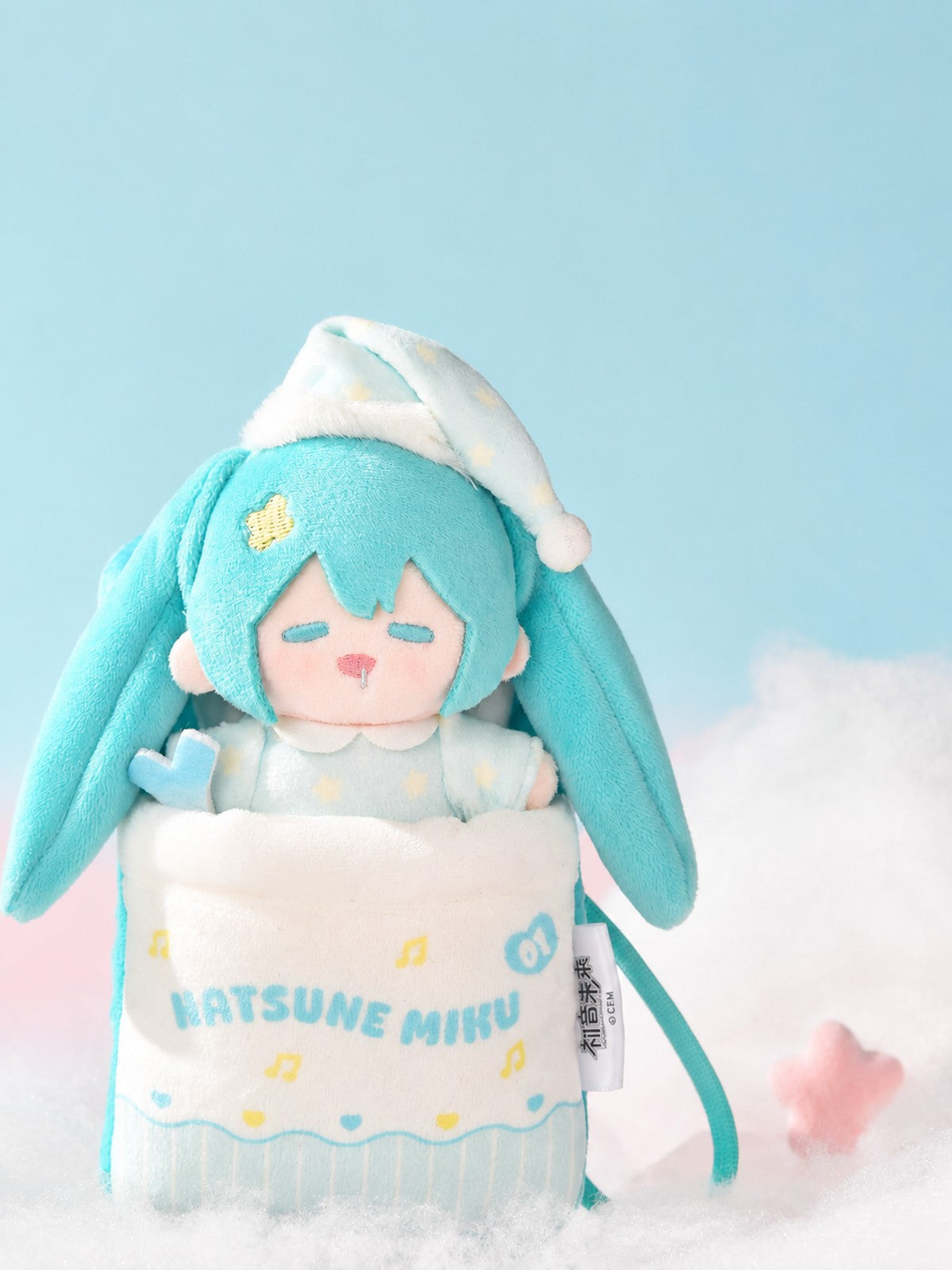 Officially Licensed Hatsune Miku Plush Card Holder Blind Box (9 x 13 cm / 3.5 x 5.1 in)
