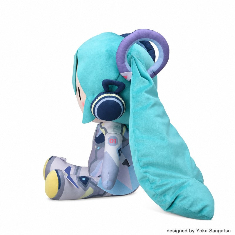 Hatsune Miku Future with You Fufu Plush Doll (74 x 24 x 40 cm / 29.1 x 9.4 x 15.7 in)