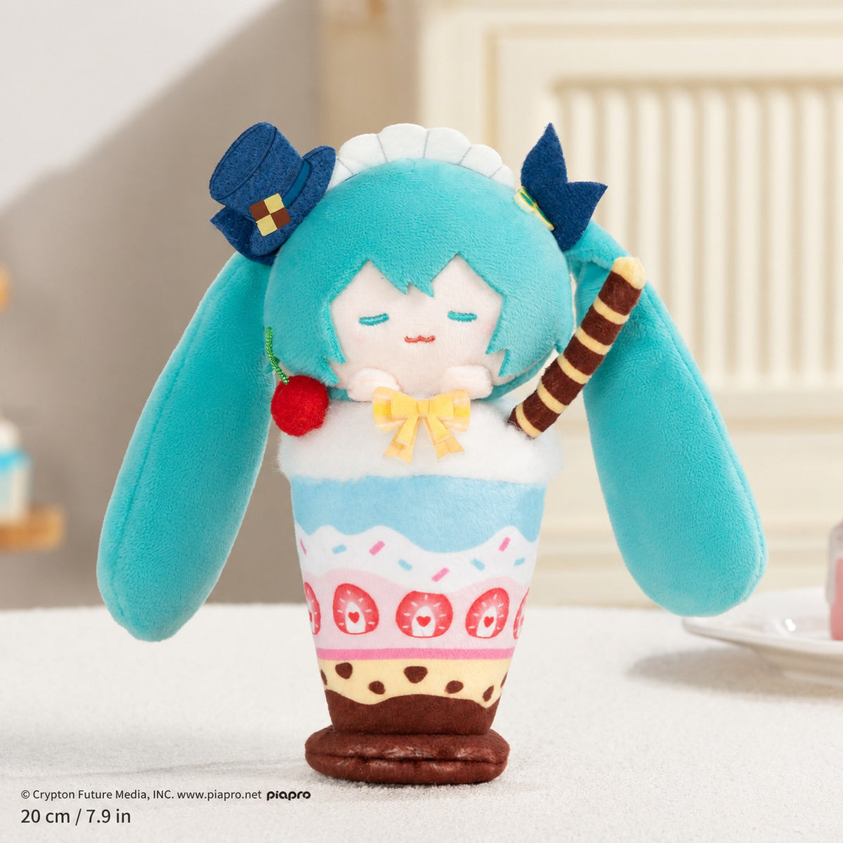 Officially Licensed Hatsune Miku Sweet Treat Plush Charm (15–16 cm / 5.9–6.3 in)