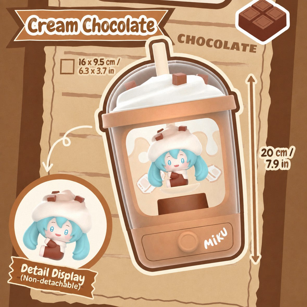 Officially Licensed Hatsune Miku Blind Box Charm (12 cm / 4.7 in)