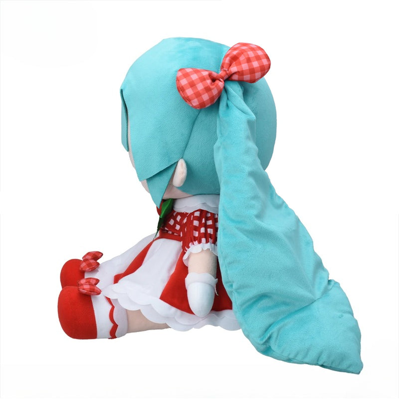 Official Hatsune Miku × LOVE AND BERRY Strawberry fufu LL Plush