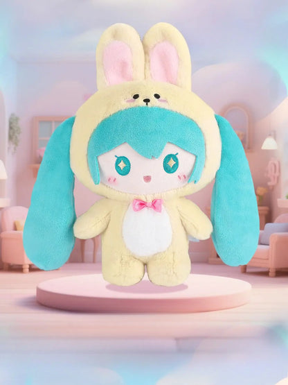Official Hatsune Miku Animal Cosplay Series Plush Dolls | Cute Soft Sweet High-Look Companion Doll for Home Decor