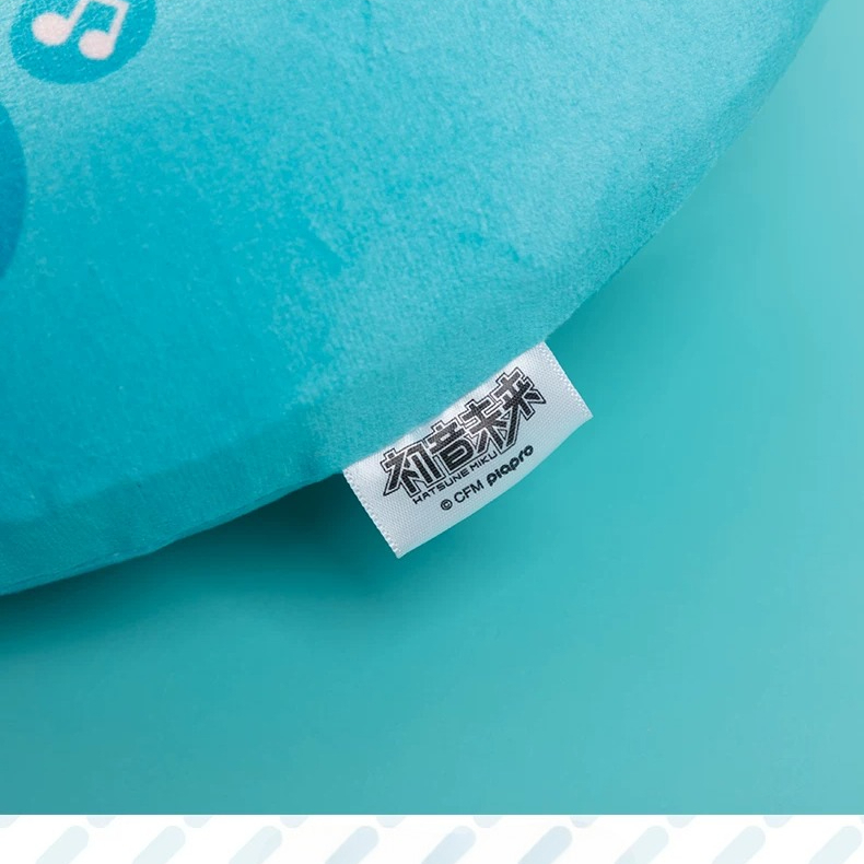 Official Hatsune Miku Memory Foam U-Shaped Neck Pillow – Detachable, Perfect for Naps