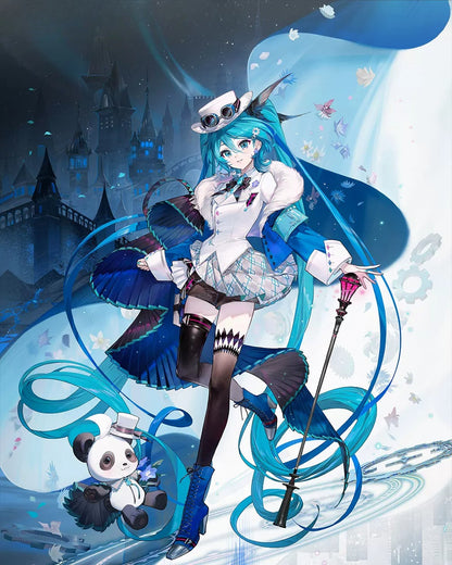 Official Hatsune Miku “Miku With You 2025” Concert Straw Tumbler – Large Capacity Insulated Cup