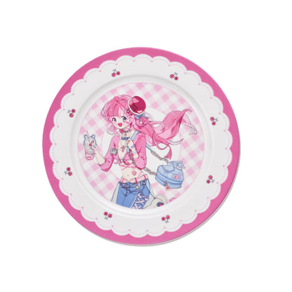 Assiette de rangement en céramique Hatsune Miku Super Sugary Adhesive Girl sous licence officielle 