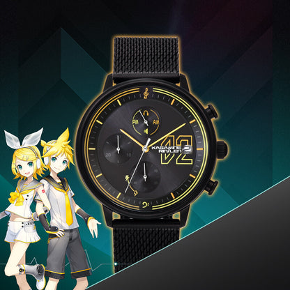 Officially Licensed Hatsune Miku Light & Shadow Concerto Solar-Powered Watch