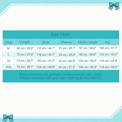 Official Licensed Hatsune Miku Plush Loungewear Set – Soft Cozy Home Outfit