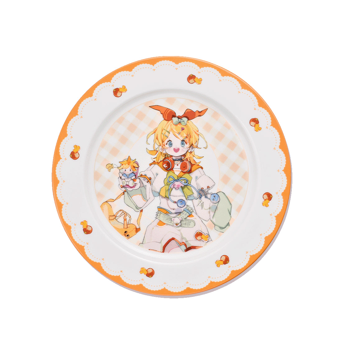 Assiette de rangement en céramique Hatsune Miku Super Sugary Adhesive Girl sous licence officielle 