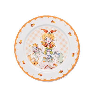 Assiette de rangement en céramique Hatsune Miku Super Sugary Adhesive Girl sous licence officielle 