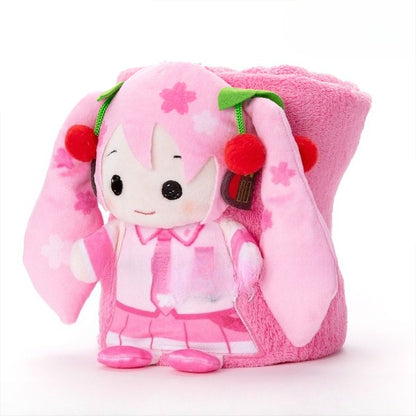 Official Toys VOCALOID Hatsune Miku Curly Hair Plush Doll