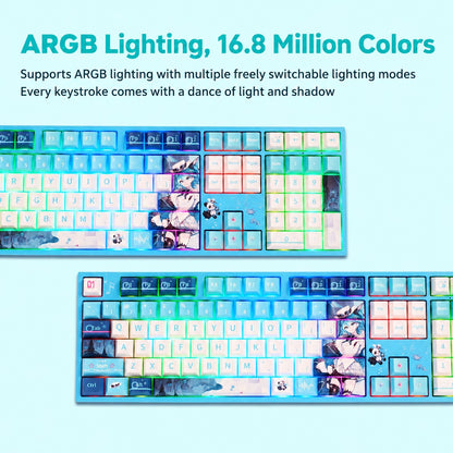 Officially Licensed Hatsune Miku AKKO 5108 V5 Mechanical Keyboard