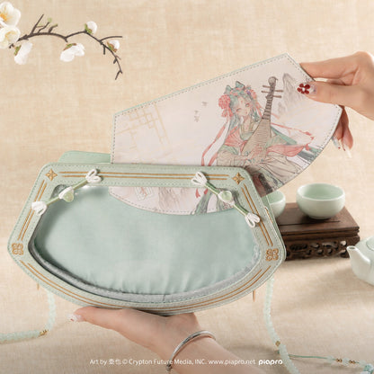 Officially Licensed Hatsune Miku Ink Wash Crossbody Bag