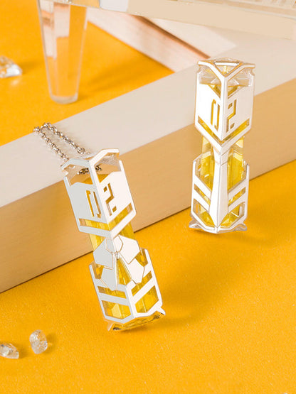 Officially Licensed Kagamine Rin/Len Mirror-Fission Pendant (3.7 x 0.9 cm / 1.5 x 0.4 in)
