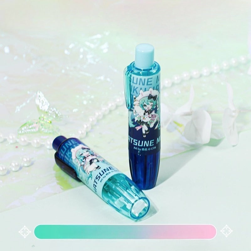 Official Licensed Hatsune Miku Dot Adhesive Roller – High Viscosity, No-Residue, Press-to-Use (Style B)
