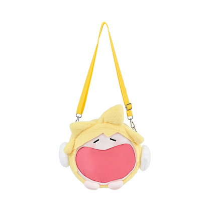 Officially Licensed Kagamine Rin & Len BEMOE UWA Series Plush Ita Bag