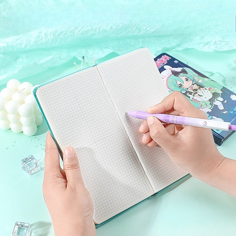 Official Licensed Hatsune Miku Weekly Planner Notebook – Schedule & Habit Tracker, Sweet Fairy Tale Series(Set of 2)