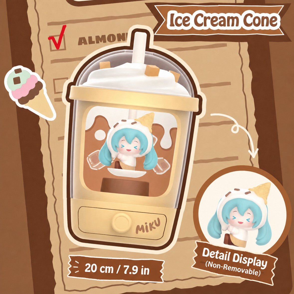 Officially Licensed Hatsune Miku Blind Box Charm (12 cm / 4.7 in)