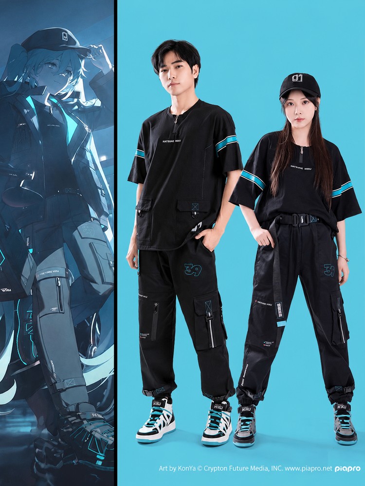 Officially Licensed Hatsune Miku Rider Cargo Pants