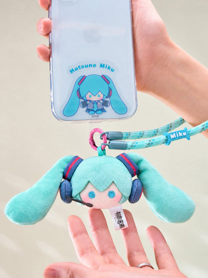 Officially Licensed Hatsune Miku Plush Phone Strap (20 cm / 7.9 in)