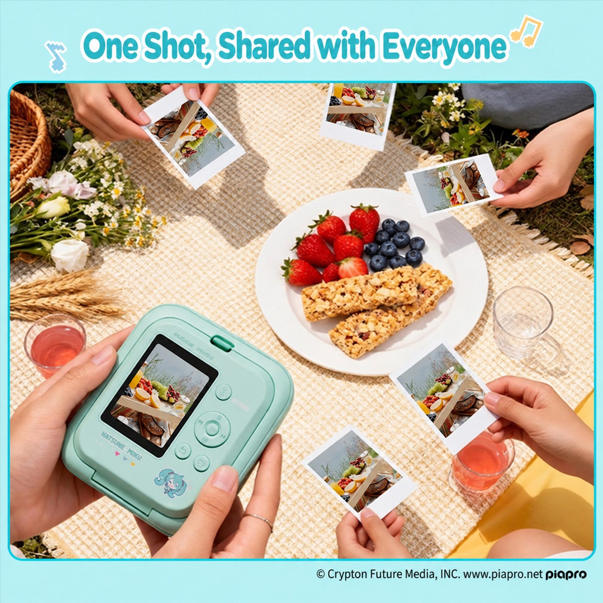 Officially Licensed Hatsune Miku Color Printing Camera