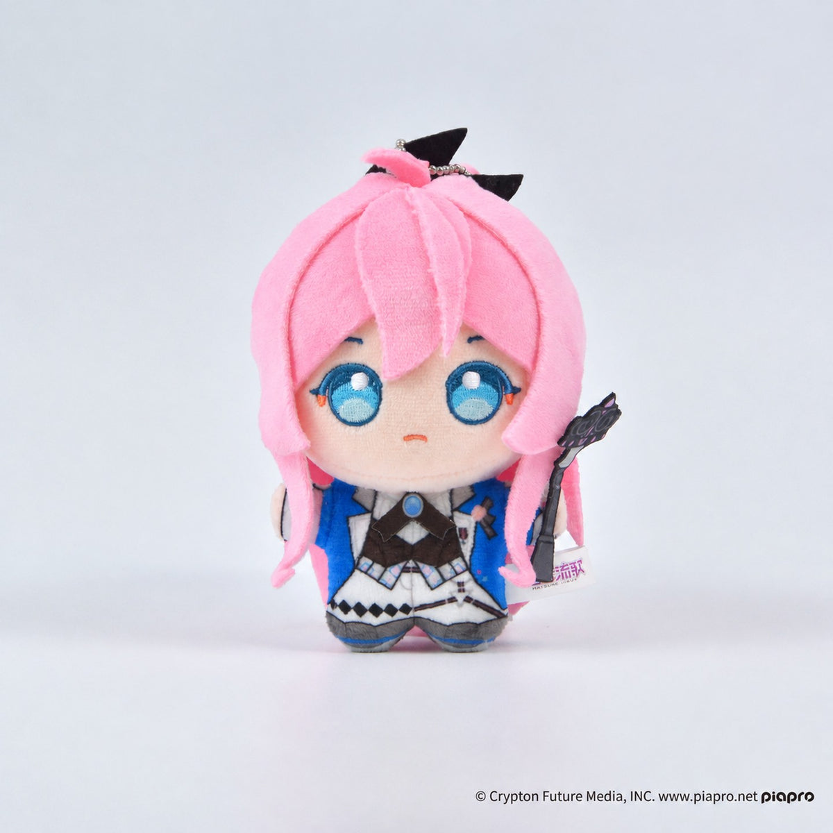 Officially Licensed Hatsune Miku Plush Charm (11 x 22 cm / 4.3 x 8.7 in)