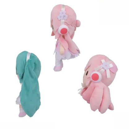 Officially Licensed SEGA Hatsune Miku & Megurine Luka 15th Anniversary Fufu Plush