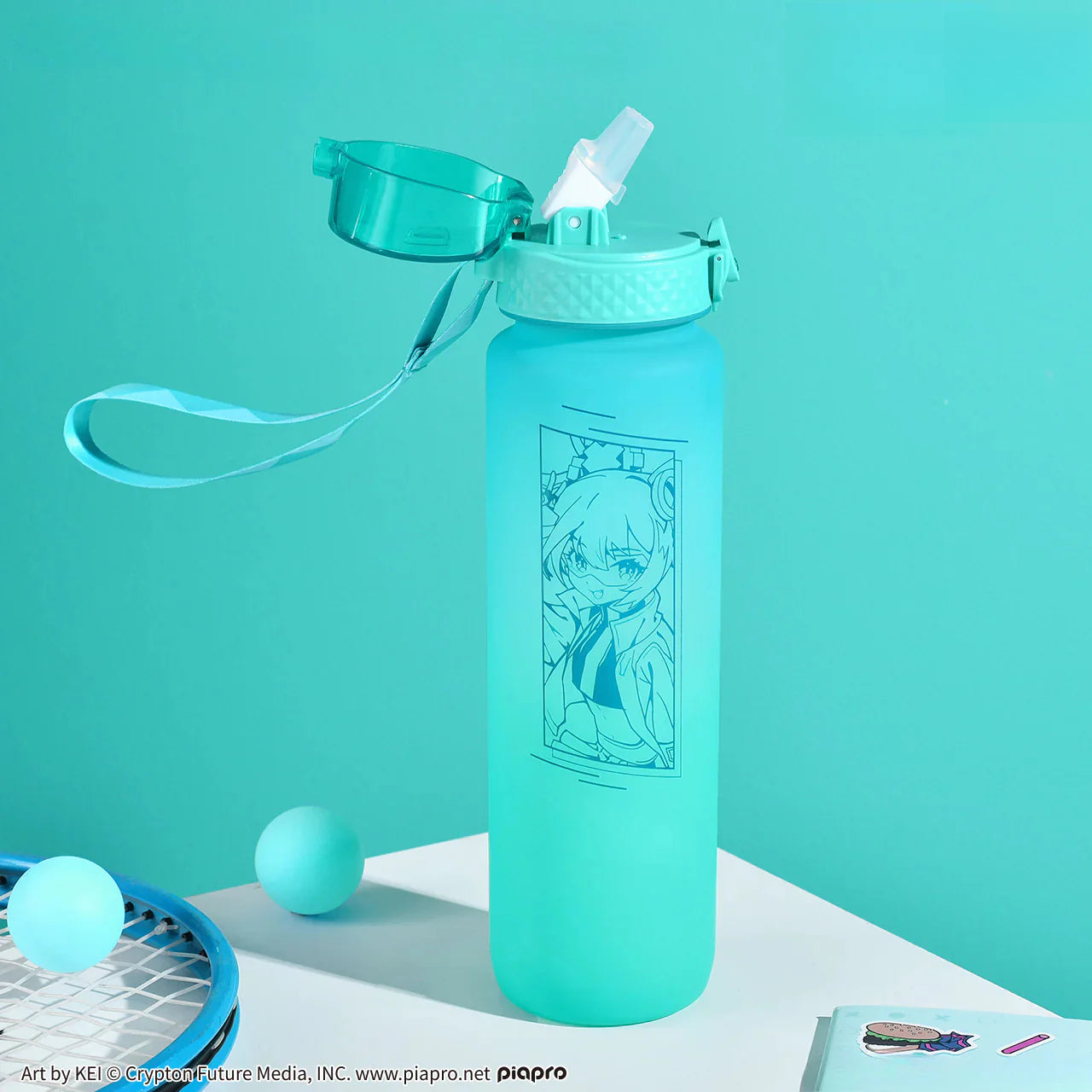 Official Licensed Hatsune Miku Portable Water Bottle