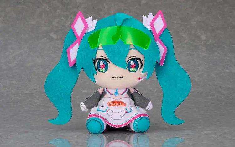 Official VOCALOID Hatsune Miku GT Project 15th Anniversary Palm-Sized Plush Doll