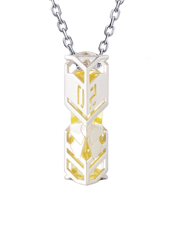 Officially Licensed Kagamine Rin/Len Mirror-Fission Pendant (3.7 x 0.9 cm / 1.5 x 0.4 in)