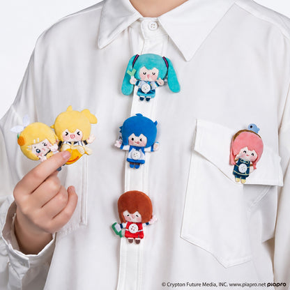 Officially Licensed Hatsune Miku Emoji Button Plush Blind Box (6.5 cm / 2.6 in)