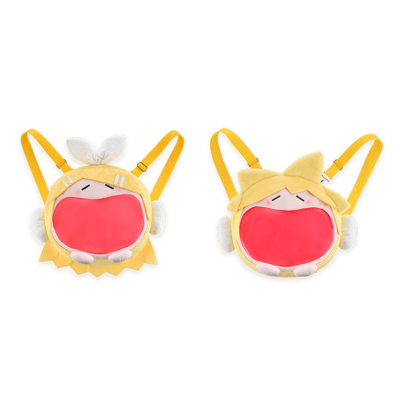 Officially Licensed Kagamine Rin & Len 4-Way Ita Backpack
