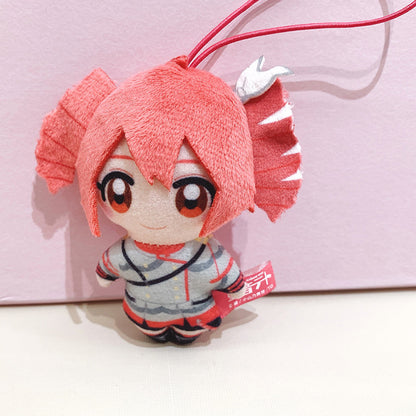 Officially Licensed Kasane Teto Plush Pendant (8 cm / 3.1 in)
