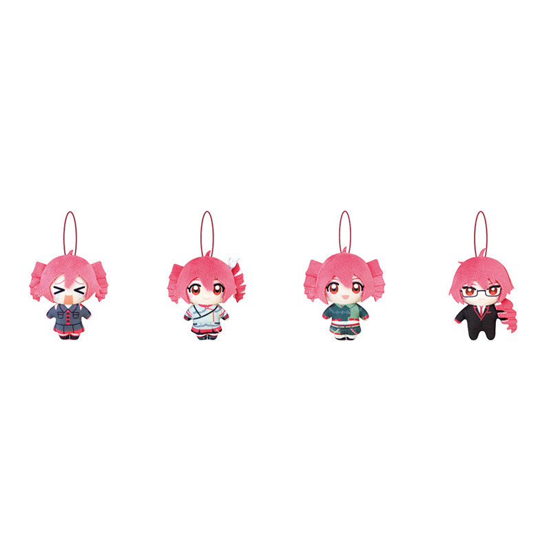 Officially Licensed Kasane Teto Plush Pendant (8 cm / 3.1 in)