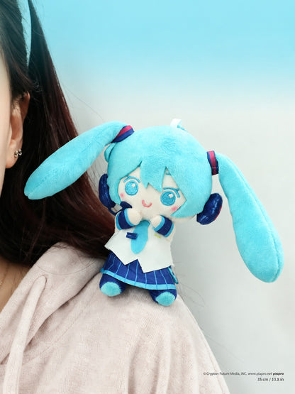 Officially Licensed Hatsune Miku Plush Keychain (10 cm / 3.9 in)