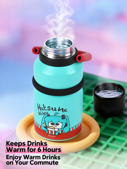 Officially Licensed Hatsune Miku 700 mL Insulated Handled Cup