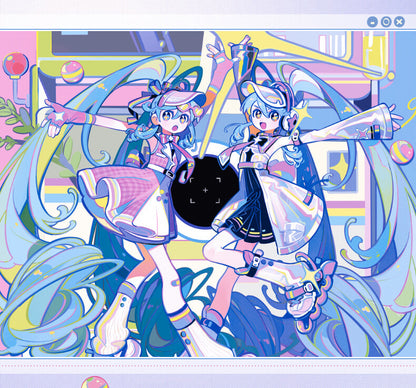 Officially Licensed Hatsune Miku Mirror Encounter & Future LED Watch