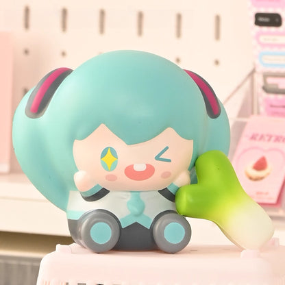 Jouet anti-stress Hatsune Miku Squishy Fun sous licence officielle